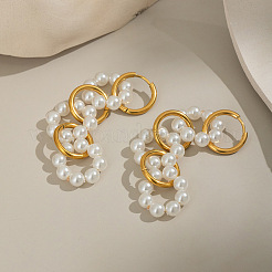 304 Stainless Steel Round Ring Hoop Earrings&nbsp;DS4927