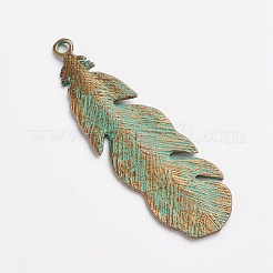 Tibetan Style Alloy Pendants&nbsp;X-PALLOY-F187-43ABG