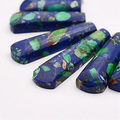 Regalite and Lapis Lazuli Beads Strands&nbsp;G-P298-E01