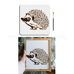 1Pc PET Hollow Out Drawing Painting Stencils&nbsp;DIY-MA0005-76C
