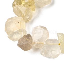 Natural Lemon Quartz(Heated) Beads Strands&nbsp;G-S386-B02