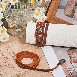 2Pcs Cowhide Cord Wrap Bracelets for Men Women&nbsp;BJEW-GF0001-38