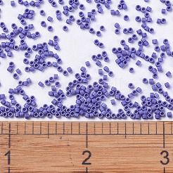 MIYUKIデリカビーズ  シリンダー  日本製シードビーズ  11/0  （db0361)艶消し不透明コバルト光沢  1.3x1.6mm  穴：0.8mm  約2000個/10g&nbsp;X-SEED-J020-DB0361