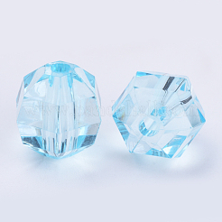 Transparent Acrylic Beads&nbsp;TACR-Q256-6mm-V38