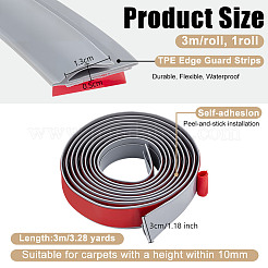 Self-adhesion TPE Edge Guard Strips&nbsp;DIY-WH0899-130A