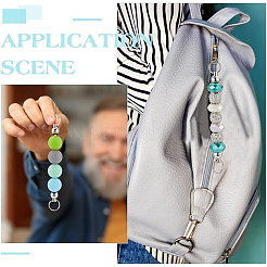 24Pcs Alloy & Iron Bar Beadable Keychain Bar&nbsp;FIND-UN0007-25