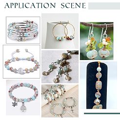 2 Strands 2 Styles Natural Aqua Terra Jasper Beads Strands&nbsp;G-AR0005-37