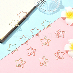 40Pcs 2 Colors Iron Paper Clips&nbsp;AJEW-SP0002-98A