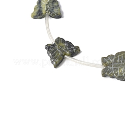 Natural Yellow Turquoise(Jasper) Beads Strands&nbsp;G-B136-A12