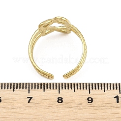 女性用304ステンレススチールカフオープンリング  スター  ゴールドカラー  15.5mm  usサイズ7 1/4(17.5mm)&nbsp;RJEW-A102-04G