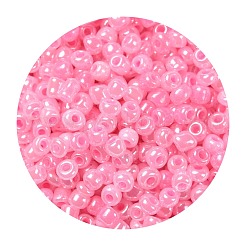 8/0 ガラスシードビーズ  セイロン  ラウンド  ミックスカラー  8/0  3mm  穴：1mm  8色  約2000PCS /カラー  16000個/セット&nbsp;SEED-US0001-02-3mm