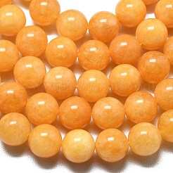 Natural Malaysia Jade Beads Strands&nbsp;G-L645-A01-10mm-10