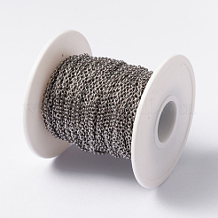 Tarnish Resistant 304 Stainless Steel Cable Chains&nbsp;CHS-H007-33P