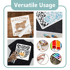 PET Hollow Out Drawing Painting Stencils&nbsp;DIY-WH0673-020