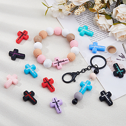 24Pcs Silicone Beads&nbsp;SIL-DC0001-70