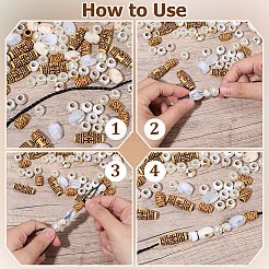 1Bag Plastic Hair Braiding Tool&nbsp;FIND-PA0001-57