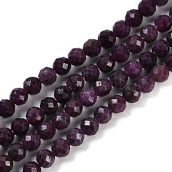 Natural Ruby Beads Strands&nbsp;G-P553-G01-03