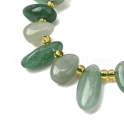 Natural Green Aventurine Beads Strands&nbsp;G-Z091-A19