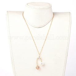Pendant Necklaces and Ear Studs Jewelry Sets&nbsp;SJEW-JS01064-02