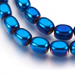 Electroplate Non-magnetic Synthetic Hematite Bead Strands&nbsp;G-I208-14
