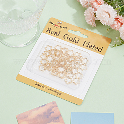 60Pcs Rack Plating Alloy Bead Frames&nbsp;FIND-BBC0002-34