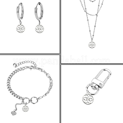 304 Stainless Steel Charms&nbsp;STAS-CJC0008-21P