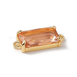 Transparent K9 Glass Connector Charms&nbsp;GLAA-A005-11LG