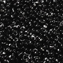 塗装ガラスシードビーズスプレー  ピーナッツ  銀  4~5x2~2.5x2~2.5mm  穴：0.8~0.9mm  約8500個/ポンド&nbsp;SEED-F005-08A-05