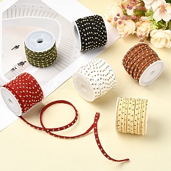 6 Rolls 6 Colors Faux Suede Cord&nbsp;LW-YW0001-04