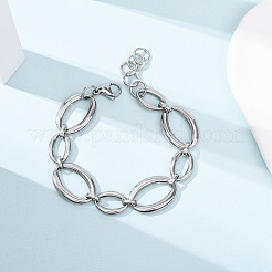 304 Stainless Steel Link Chain Bracelets for Women&nbsp;BJEW-K293-05P
