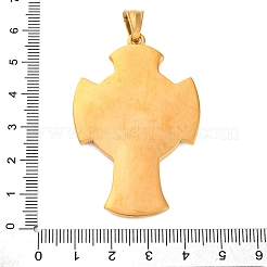 304 Stainless Steel Big Pendants&nbsp;STAS-P372-05AG