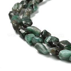 Natural Emerald Beads Strands&nbsp;G-P497-01E-15