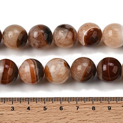 Natural Agate Beads Strands&nbsp;G-F820-K06-16mm-01B