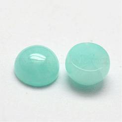 Dome/Half Round Natural Amazonite Cabochons&nbsp;G-O146-02A