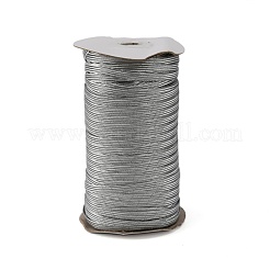 Flat Elastic Cord/Band&nbsp;EC-WH0020-04B