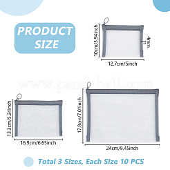 10 Sets Nylon Cosmetic Storage Bags&nbsp;MRMJ-WA0001-03A