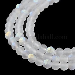 Transparent Glass Beads Strands&nbsp;EGLA-A034-T4mm-MB19