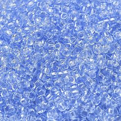 Transparent Colours Glass Round Seed Beads&nbsp;SEED-B001-06A-08