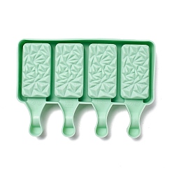 Food Grade DIY Rectangle Ice-cream Silicone Molds&nbsp;DIY-D062-06A
