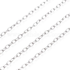 Tarnish Resistant 304 Stainless Steel Cable Chains&nbsp;CHS-L024-013A