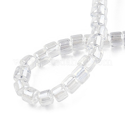 Transparent Glass Bead Strands&nbsp;X-GLAA-N047-09-E01