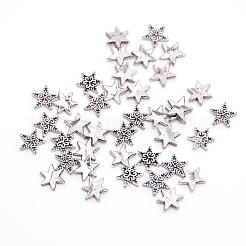 Alloy Cabochons&nbsp;MRMJ-WH0067-14AS-RS