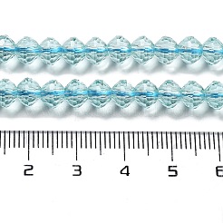 Transparent Glass Beads Strands&nbsp;GLAA-A014-03E