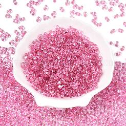 Baking Paint Transparent Glass Seed Beads&nbsp;SEED-N006-05D