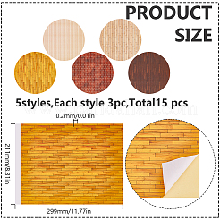15Pcs 5 Styles Paper Doll House Wall Decoration&nbsp;DIY-GO0002-42