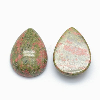 Natural Unakite Cabochons&nbsp;G-E491-B-03-1