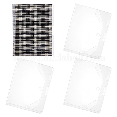 Rectangle A5 PVC Book Covers&nbsp;OFST-WH0050-012-1