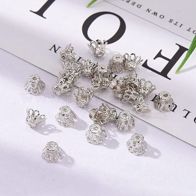 Iron Bead Caps&nbsp;IFIN-D042-6x4.5-P-1