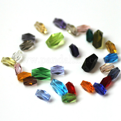 Imitation Austrian Crystal Beads&nbsp;SWAR-F055-12x6mm-M-1