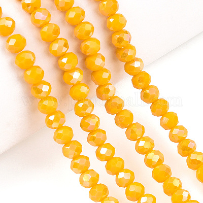 Electroplate Glass Beads Strands&nbsp;EGLA-A034-P3mm-B26-1